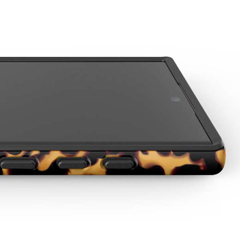 Tortoise Shell Galaxy S25 Ultra Impact Case